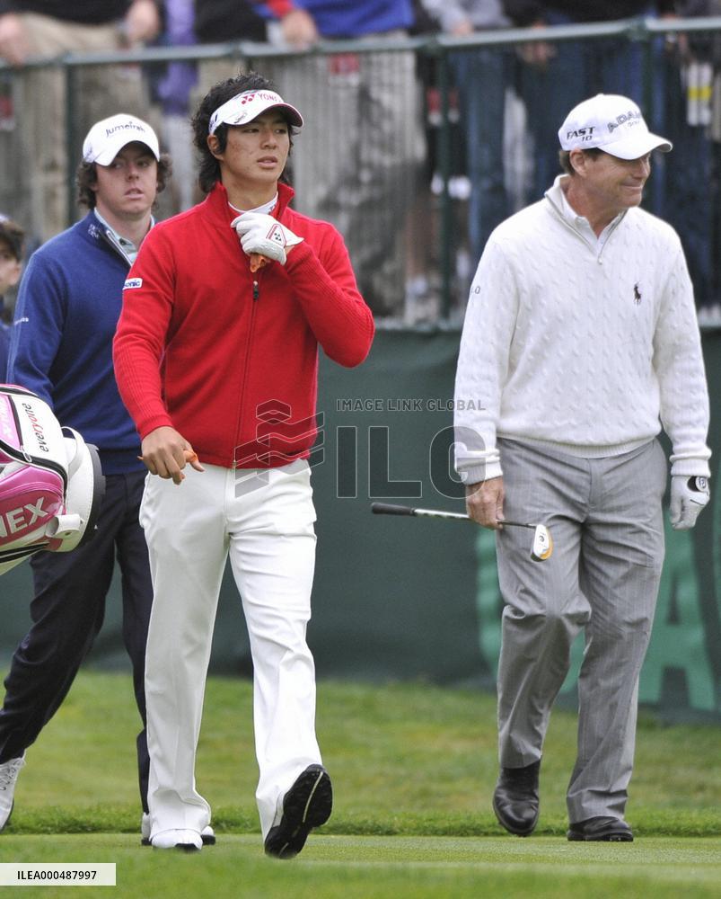 Watson, Ishikawa take part in U.S. Open