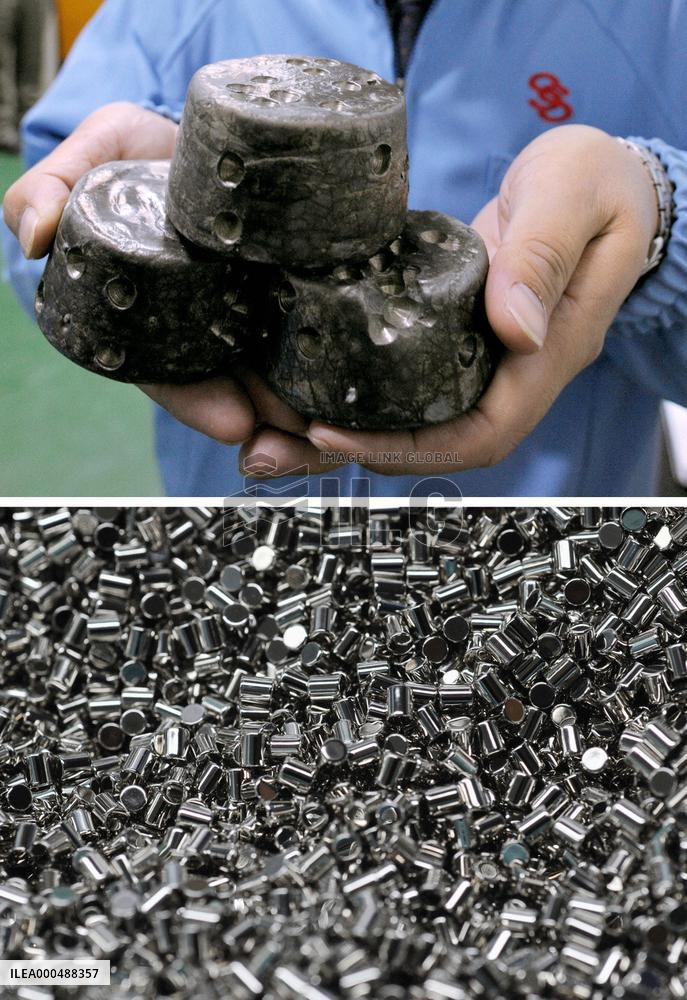 China rare earths exports to Japan stagnant