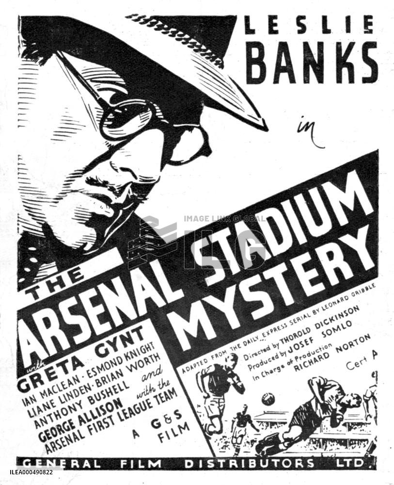 THE ARSENAL STADIUM MYSTERY  (BRITAIN 1939)  DIRECTED BY THO