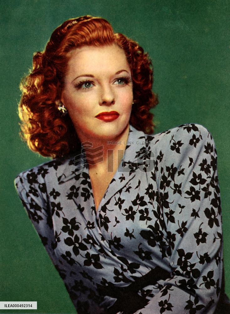 VIVIAN BLAINE (mid 1940's) PICTURE FROM THE RONALD GRANT ARC