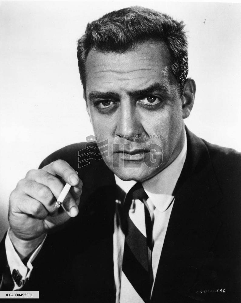 RAYMOND BURR IN 1956