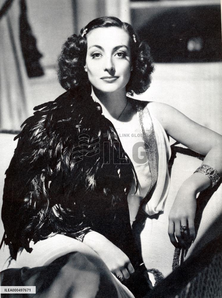 JOAN CRAWFORD    (mid 1930's) PICTURE FROM THE RONALD GRANT