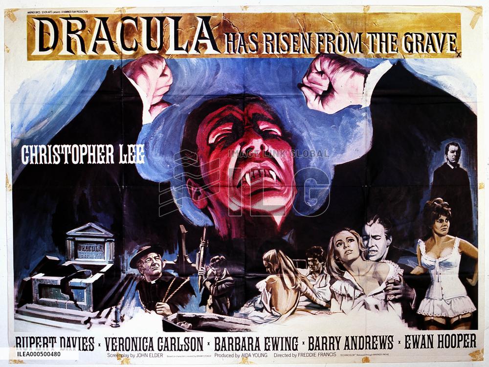 DRACULA HAS RISEN FROM THE GRAVE