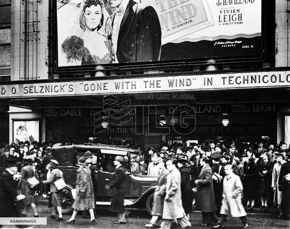 GONE WITH THE WIND (US1939) EMPIRE. LEICESTER SQ
