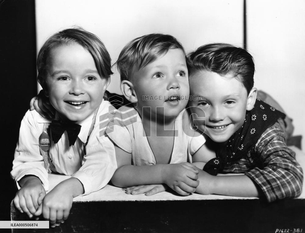 Children appearing in Paramount productions l-r, BILLY LEE,