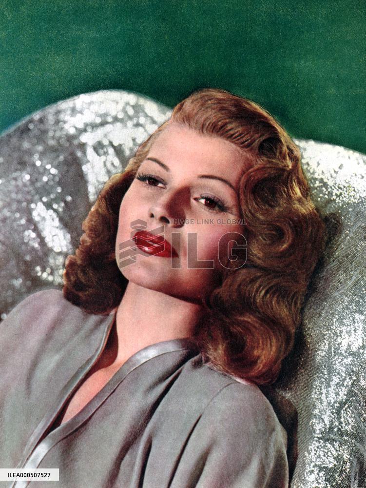 RITA HAYWORTH  ( MID-1940'S) PICTURE FROM THE RONALD GRANT A