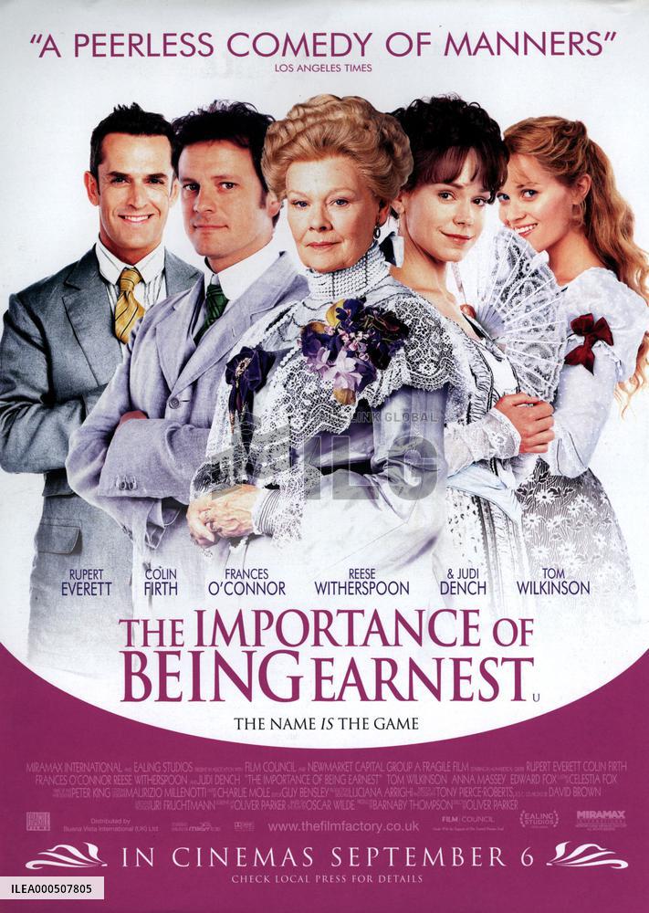 THE IMPORTANCE OF BEING EARNEST (UK/US/FR 2002) MIRAMAX/EALI