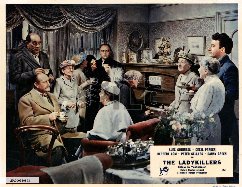 THE LADYKILLERS (BR1955) L-R, DANNY GREEN, CECIL PARKER, EDI