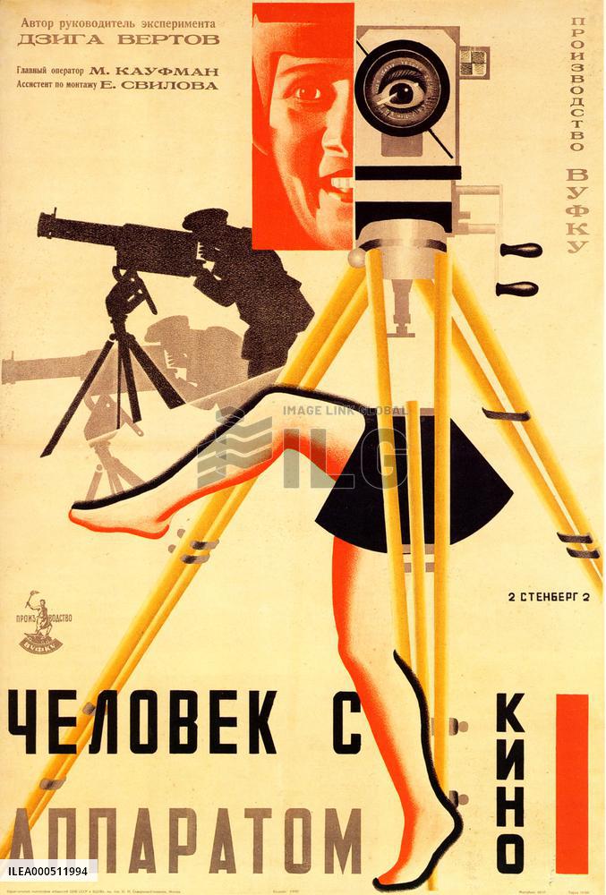 THE MAN WITH A MOVIE CAMERA (USSR 1929) Picture from the Ron