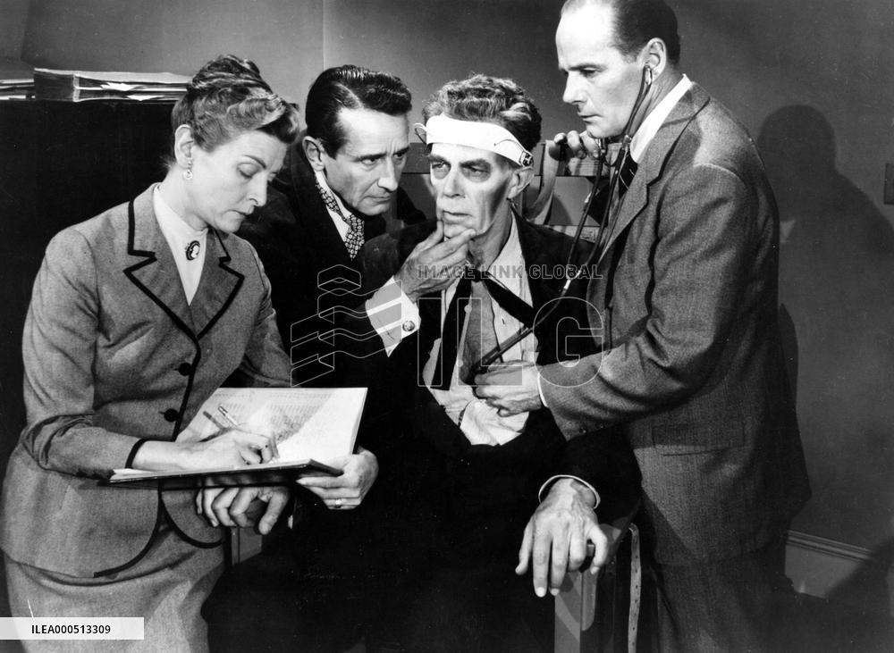 THE MAN WHO TURNED TO STONE (US1957)  EUTHANASIA