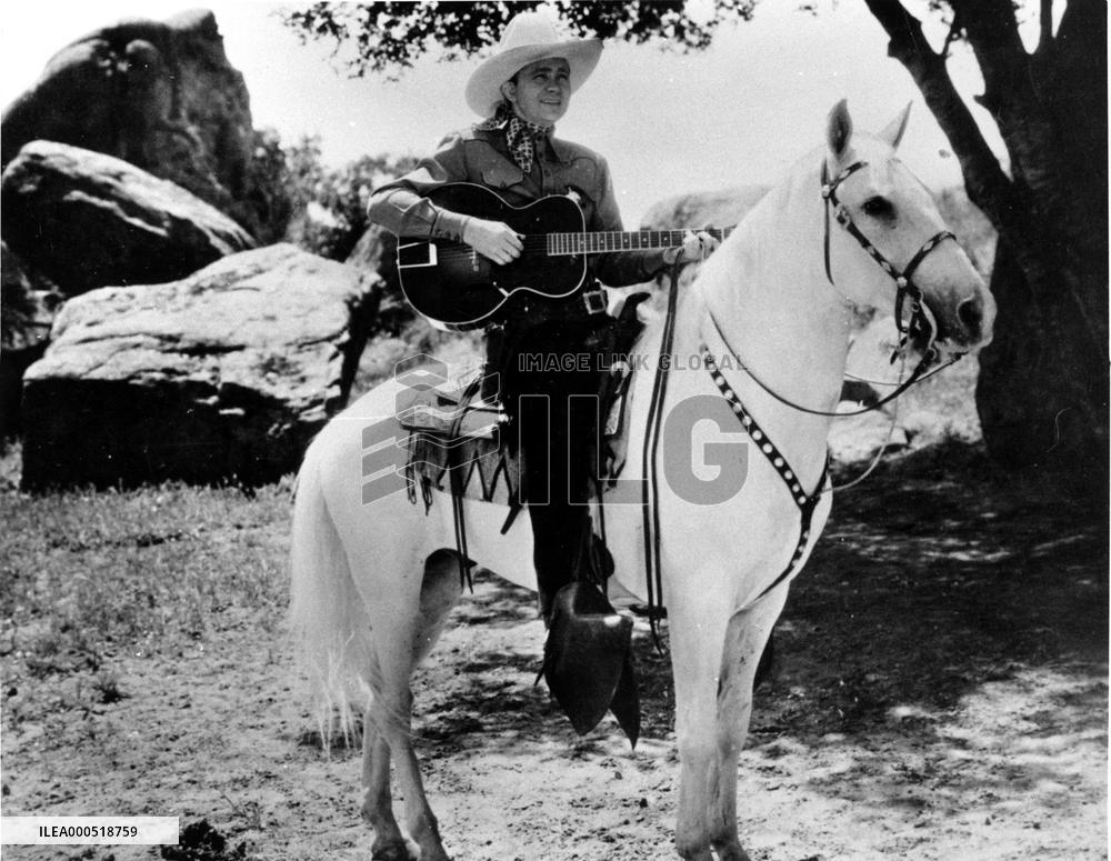TEX RITTER on White Flash