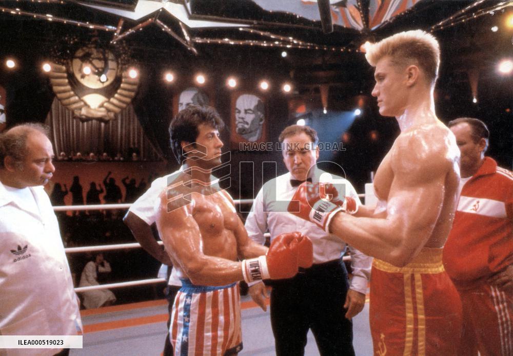 ROCKY IV (US1985) SYLVESTER STALLONE, DOLPH LUNDGREN PICTURE