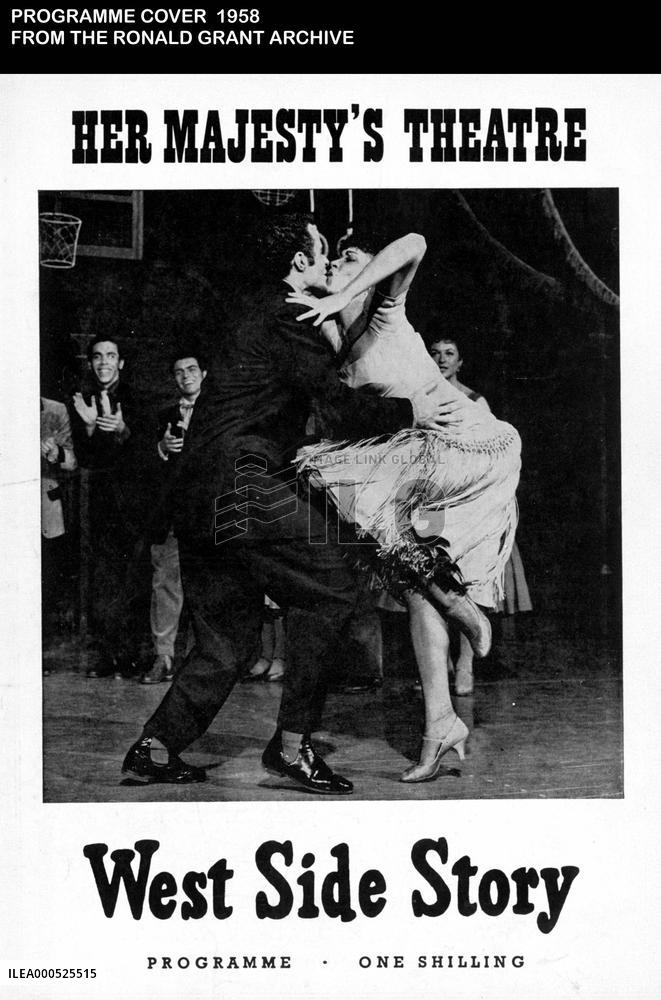 WEST SIDE STORY 1958 HER MAJESTY'S THEATRE