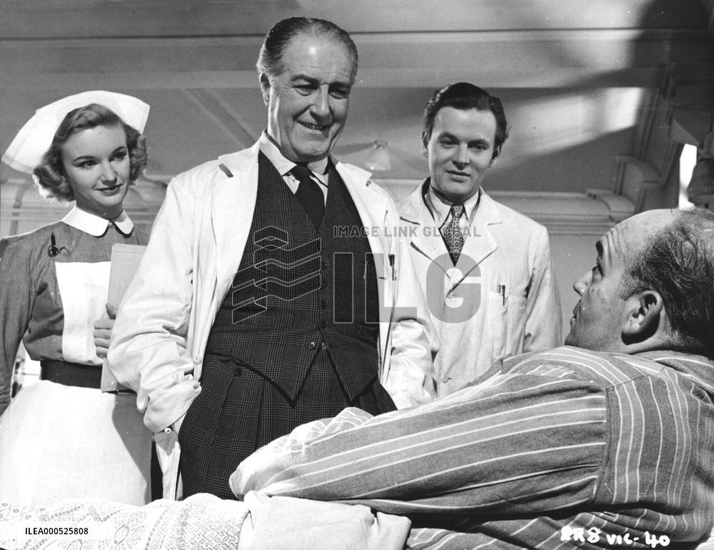 WHITE CORRIDORS (BR1951) L-R, MOIRA LISTER, GODFREY TEARLE,