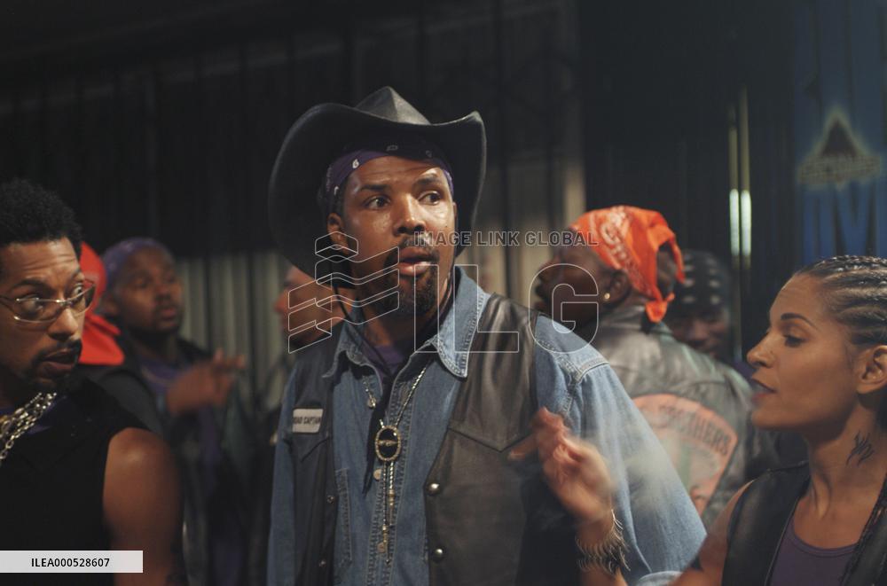 (Left to right) Soul Train (ORLANDO JONES), Slick Will (ERIQ