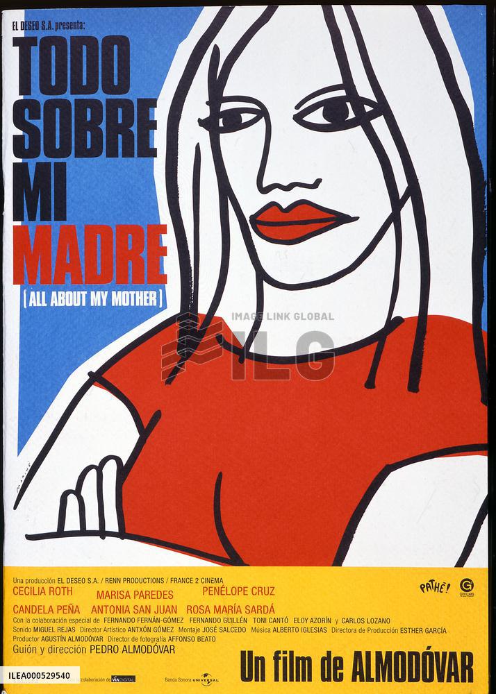 TODO SOBRE MI MADRE (SP/FR 1999) POSTER