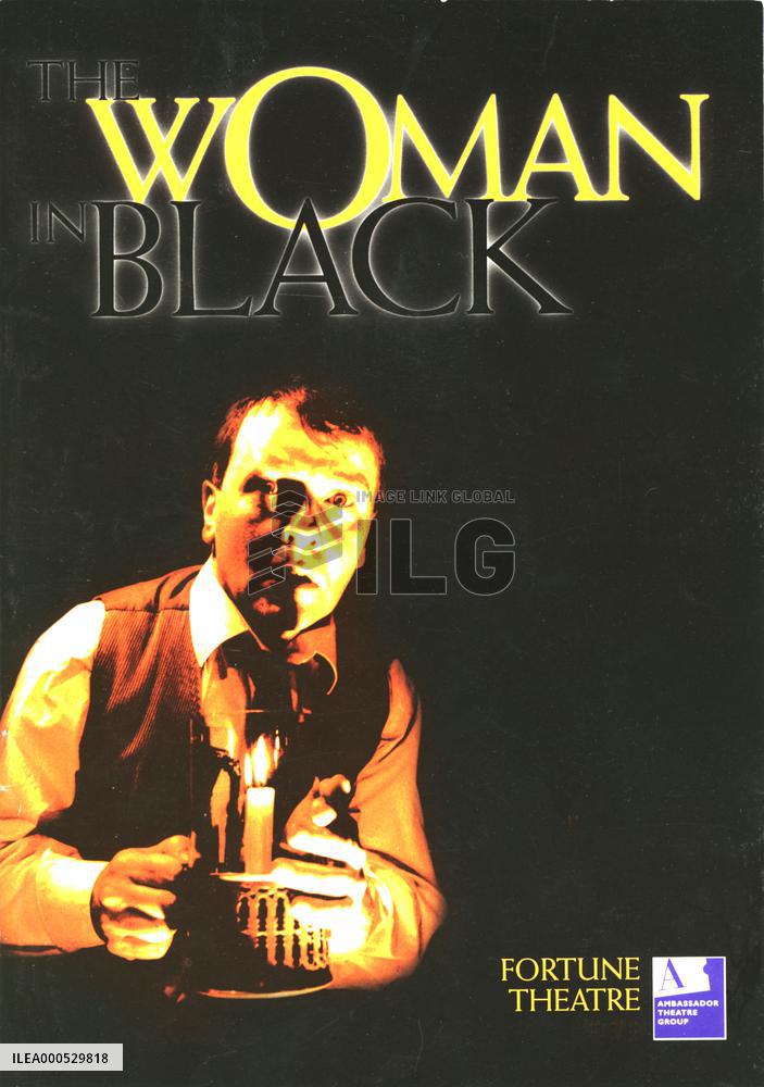 THE WOMAN IN BLACK    Fortune Theatre poster shows Colin Hur