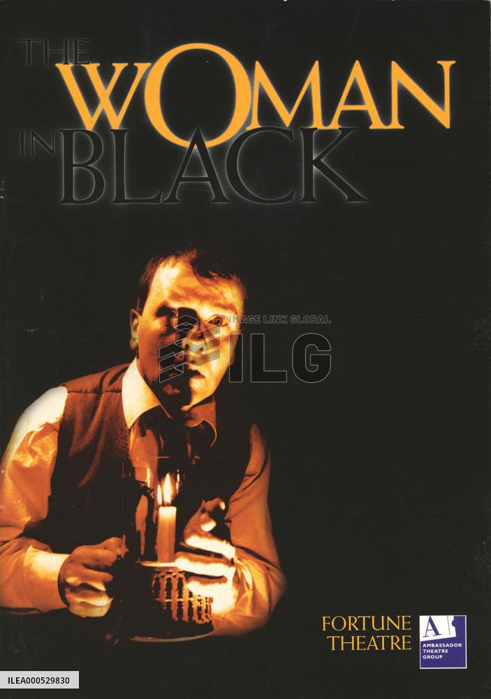 THE WOMAN IN BLACK    Fortune Theatre poster shows Colin Hur
