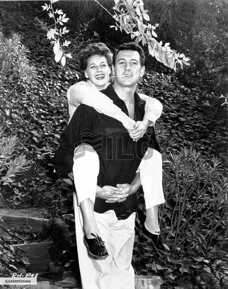 ROCK HUDSON and PHYLLIS GATES