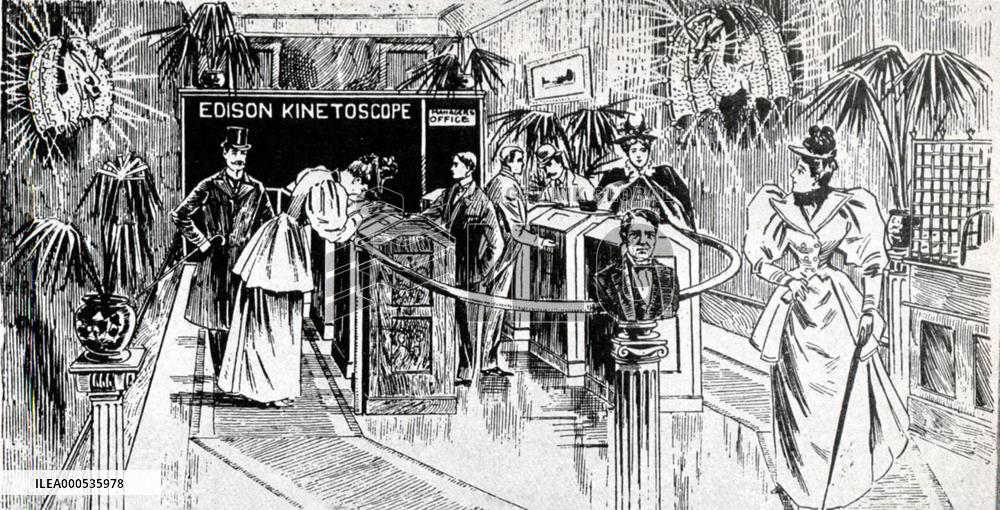 EDISON KINETOSCOPE SHOWROOM