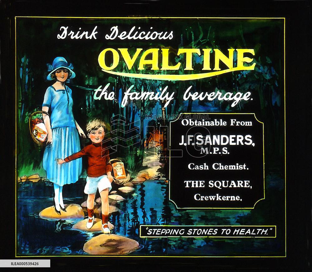 ADVERTISING SLIDE SHOWN AT THE PALACE CINEMA CREWKERNE