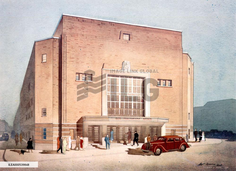 RITZ CINEMA, OXFORD    Architect: Robert Cromie