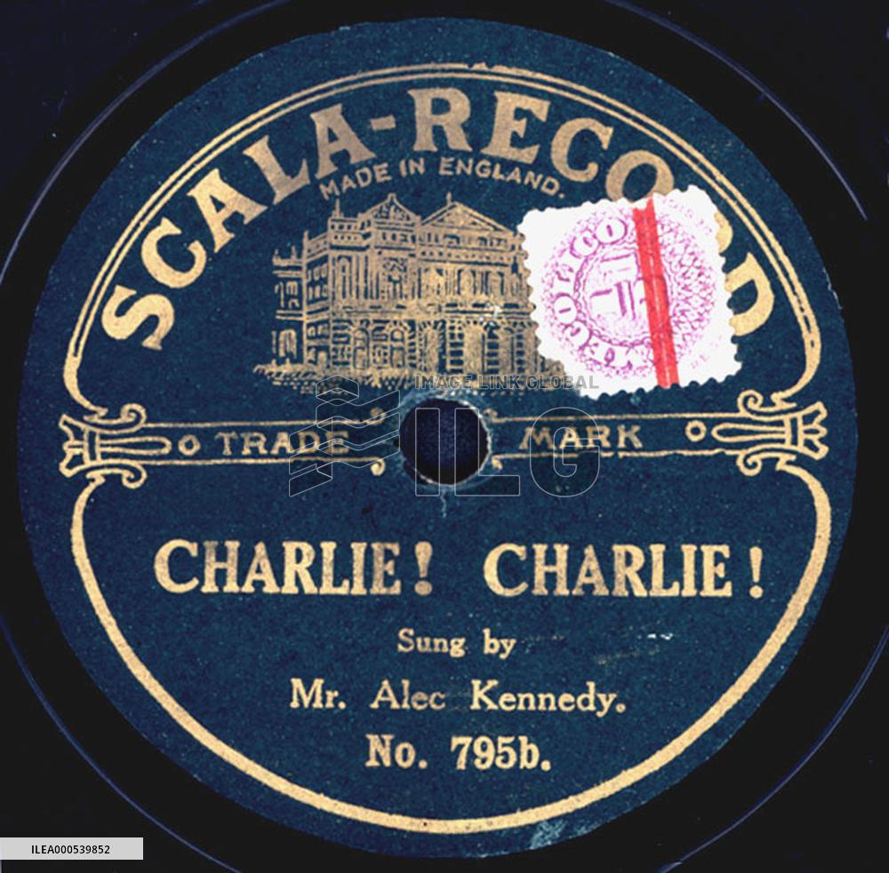 CHARLIE! CHARLIE!    Recording of a popular song about film