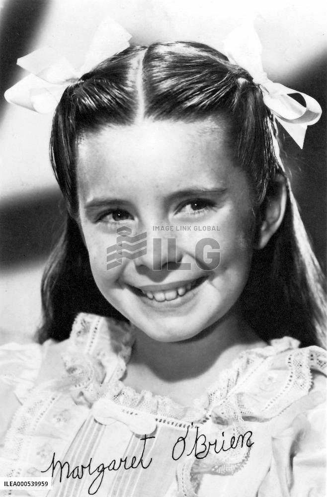 MARGARET O'BRIEN PORTRAIT MARGARET O'BRIEN