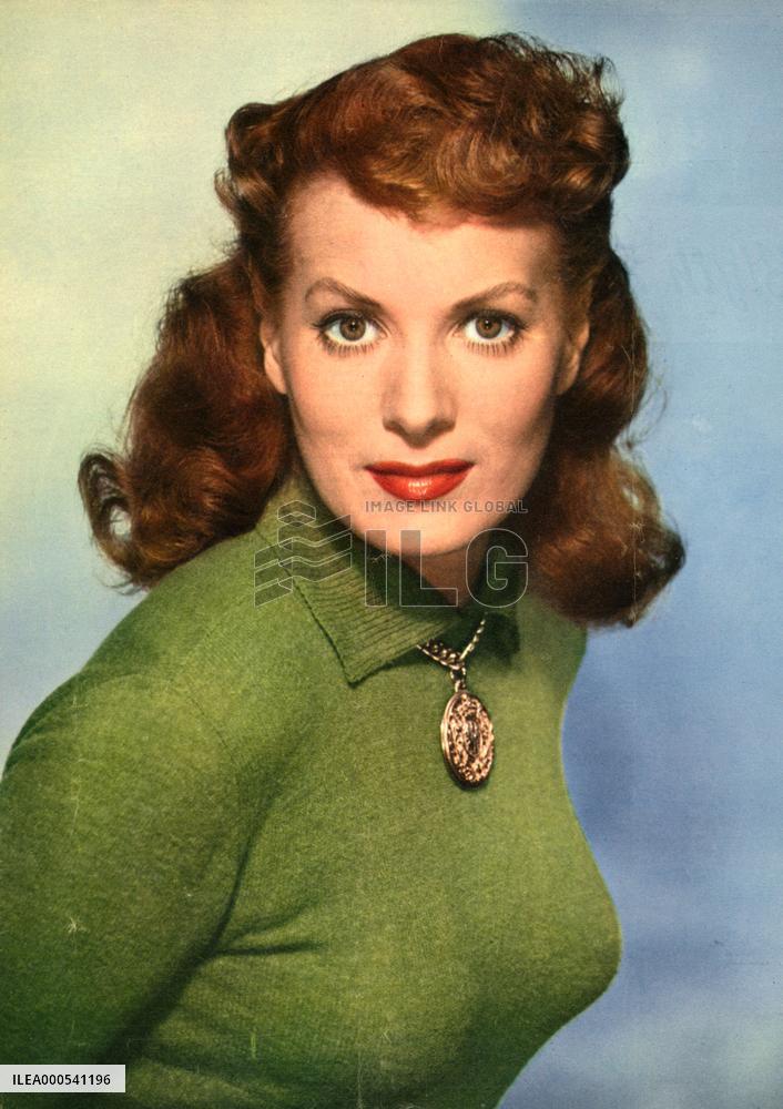 Actress MAUREEN O'HARA