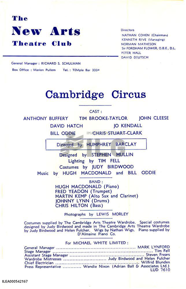 CAMBRIDGE CIRCUS