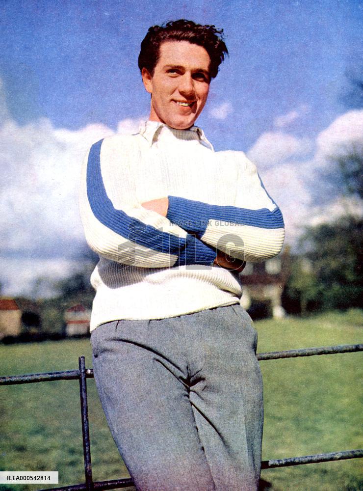 Irish born actor KIERON MOORE billed in his early appearance