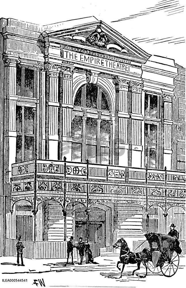 THE EMPIRE THEATRE, LEICESTER SQUARE, LONDON Opened 17th APR