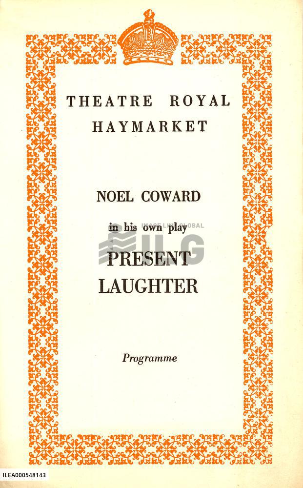 PRESENT LAUGHTER  Theatre Royal Haymarket production