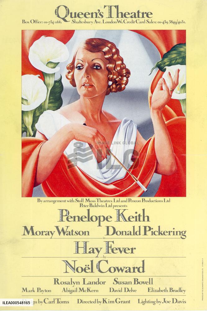 HAY FEVER  Queen's Theatre production