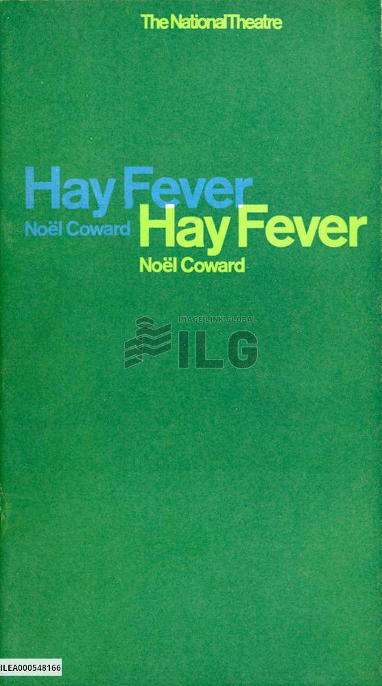 HAY FEVER  National Theatre production