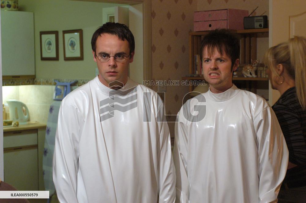 Pictured: Anthony McPartlin as Gary Shoefield and Declan Don