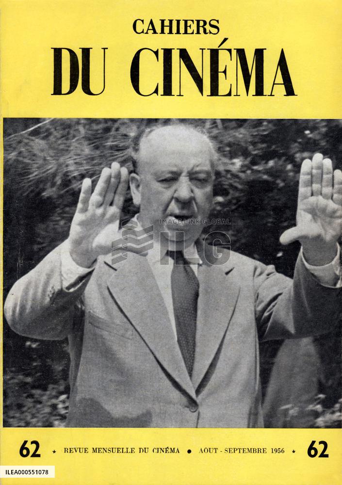 CAHIERS DU CINEMA  Issue 62  August - September 1956  Front