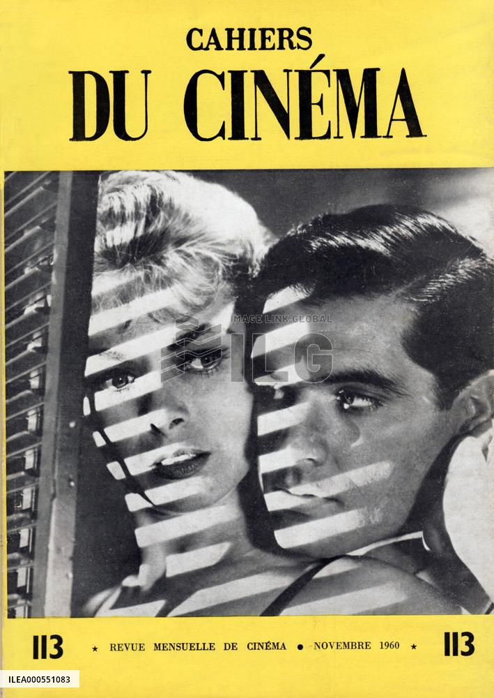 CAHIERS DU CINEMA  Issue 113  November 1960  Front cover: Ps
