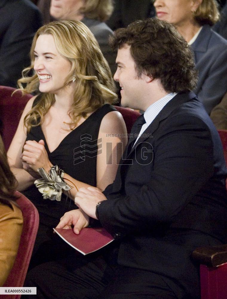 Kate Winslet (left) and Jack Black star in Columbia Pictures