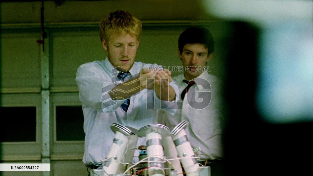 PRIMER  David Sullivan (L) as Abe and Shane Carruth (R) as A