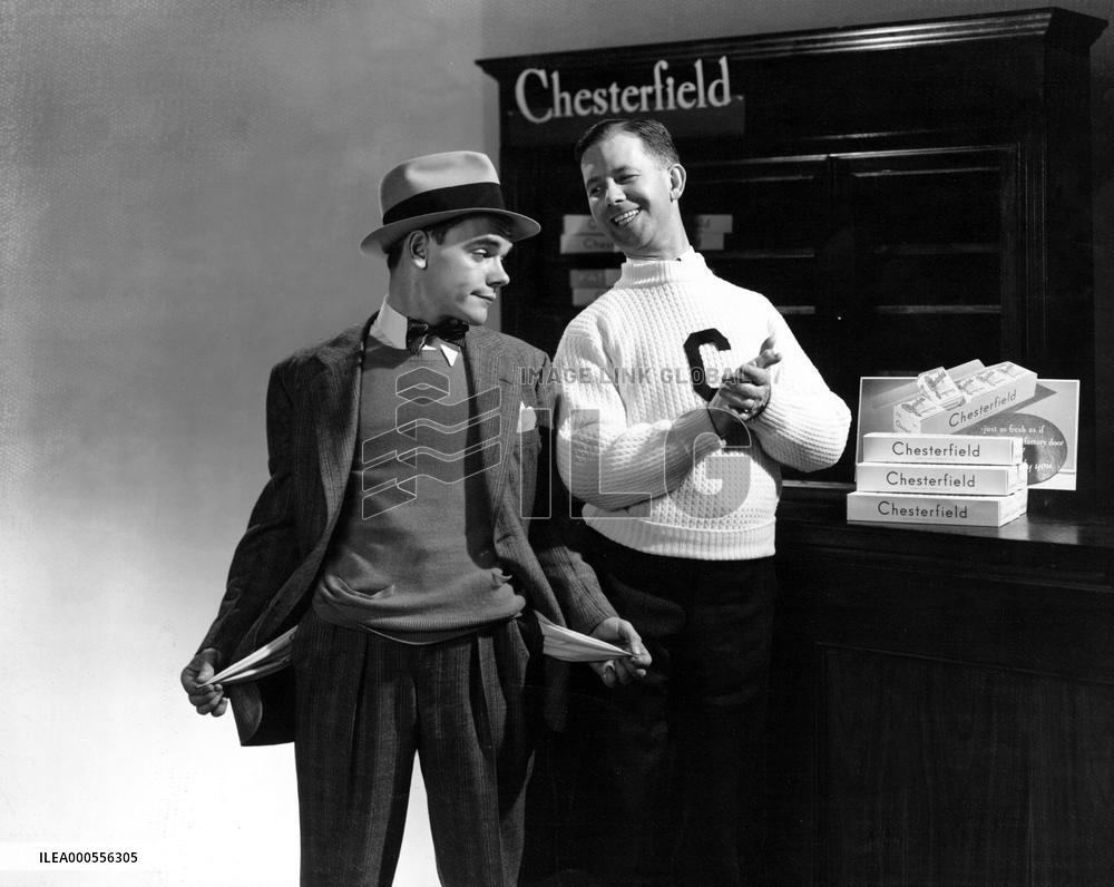 PUBLICITY STILL for Chesterfield Cigarettes