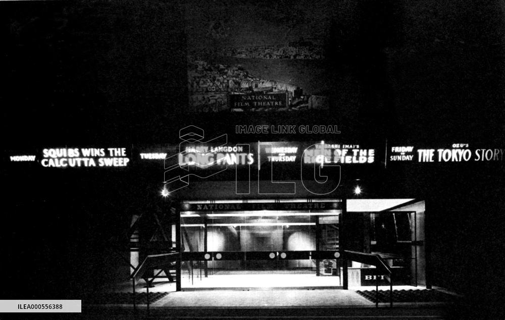 NATIONAL FILM THEATRE beneath Waterloo Bridge, South Bank, L