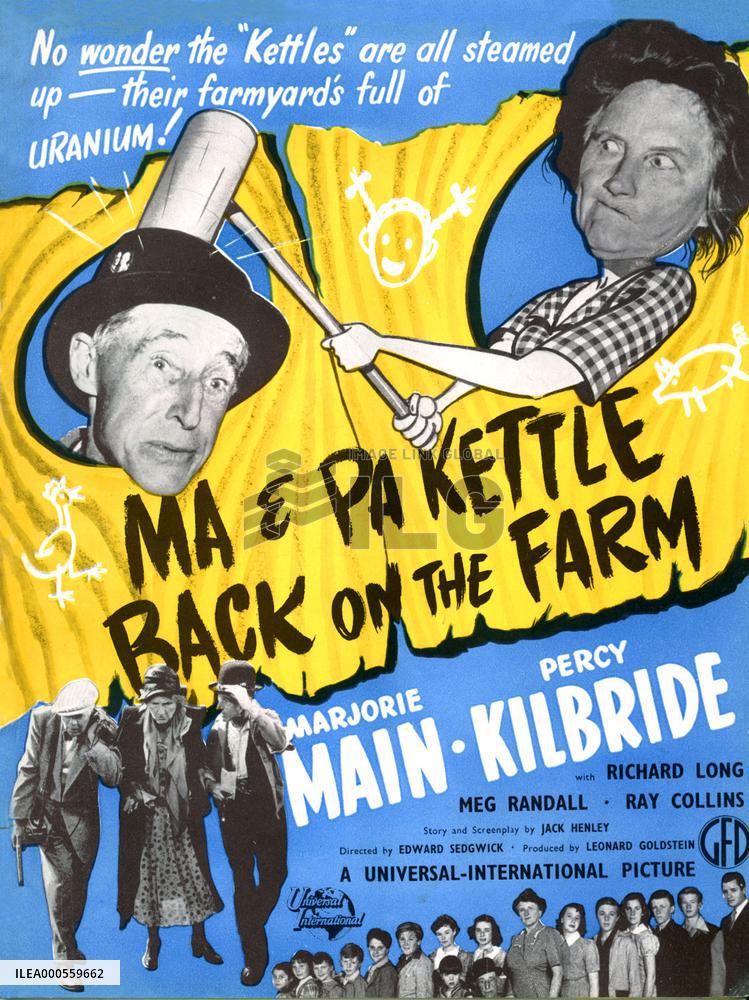 MA AND PA KETTLE BACK ON THE FARM
