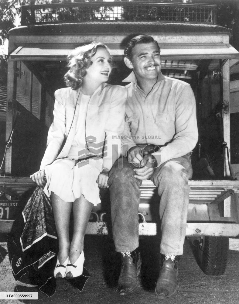 CAROLE LOMBARD and CLARK GABLE