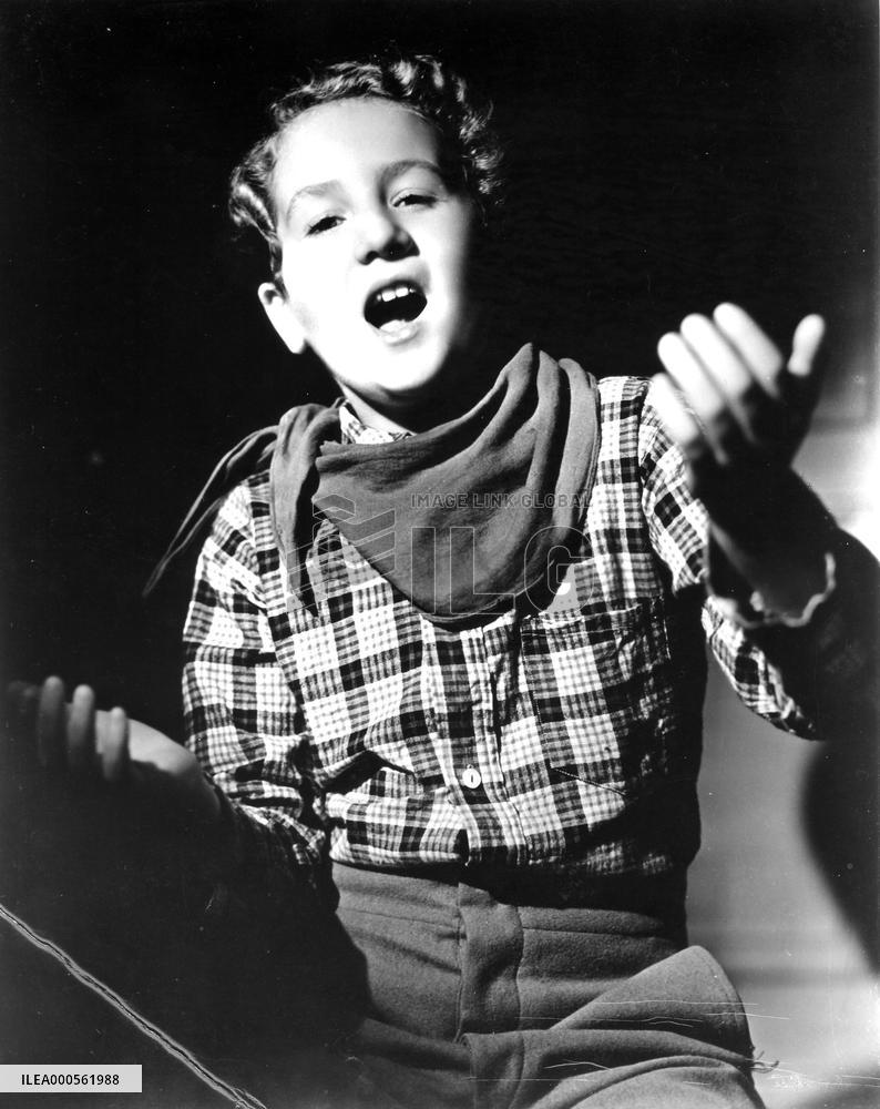 BOBBY BREEN    American child actor and singer   BOBBY BREEN