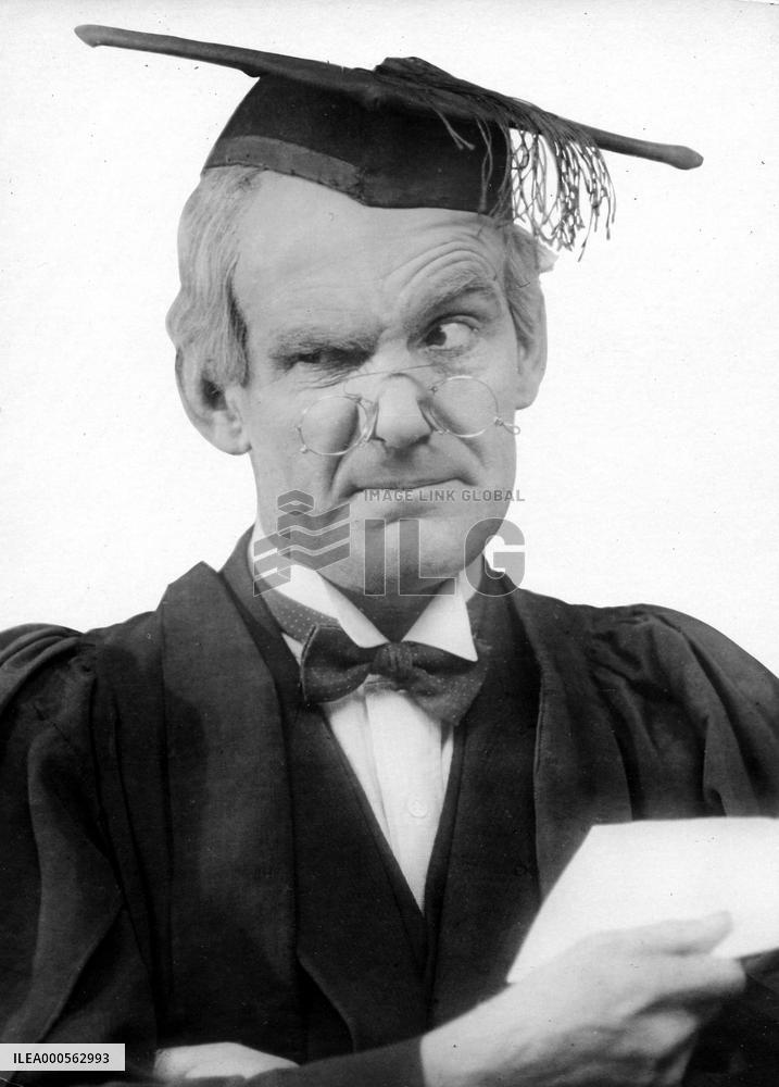 WILL HAY IN HIS THEATRICAL PERSONA