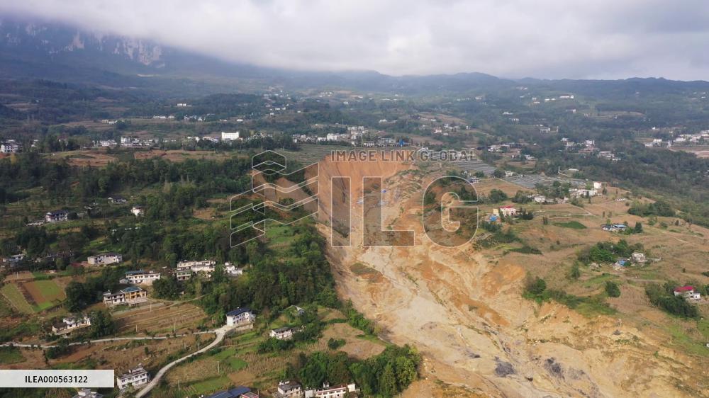 Shazi Dam After Landslide Disaster