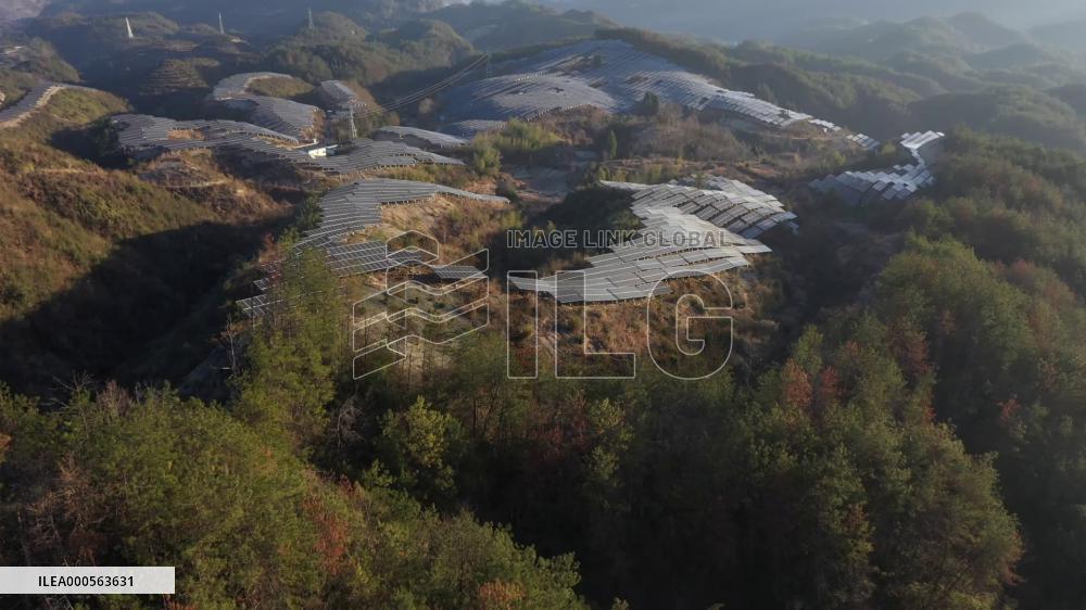 Aerial Photovoltaic Panels