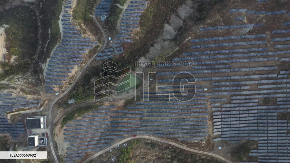 Aerial Photovoltaic Panels