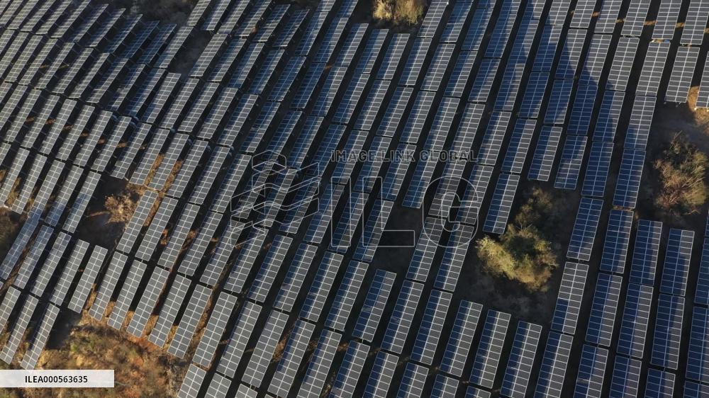 Aerial Photovoltaic Panels